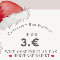 SMV-Elterninfo: Winterball, Adventsstand sowie Spendenaufruf